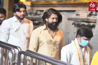 Yash visits Tirumala