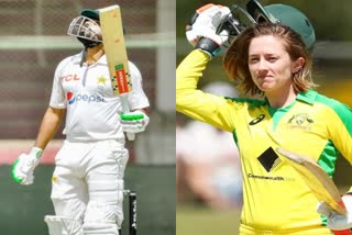 Babar Azam  Rachael Haynes  ICC Player of the Month awards  ICC Women World Cup 2022  Pakistan vs Australia  Rachael Haynes  Sports News  Cricket News  आईसीसी प्लेयर ऑफ द मंथ  राचेल हेन्स  बाबर आजम