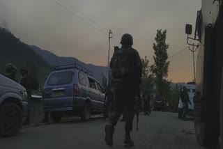 Encounter started In Kulgam  Khurbatpora security forces on a job
