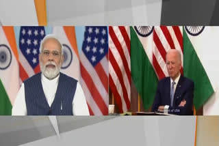 Modi in virtual interaction with US President