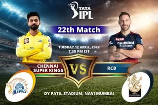 ipl 2022 chennai super kings vs royal challengers bangalore 22nd match preview