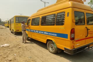 School vehicles checking in dehradun
