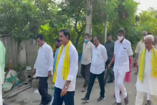 TDP leaders protest