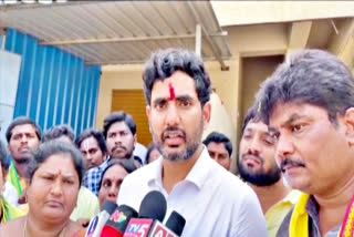 TDP leader Lokesh