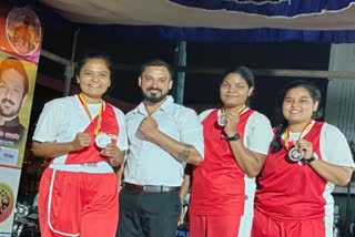 Hubli students got silver medal in boxing championship