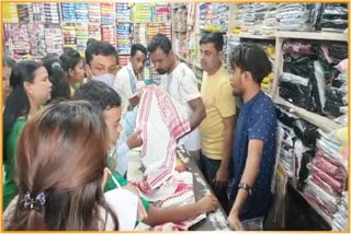 golaghat-administrations-seized-outside-made-gamucha-at-bokakhat