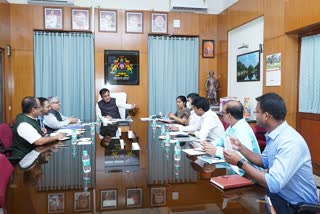 IBM Company members met minister Ashwathnarayan