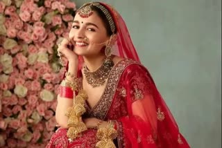 alia bhatt onscreen bridal looks