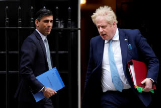 U.K. Prime Minister Boris Johnson's office said Tuesday that he and Treasure Chief Rishi Sunak will be fined by police for breaching COVID-19 regulations following allegations of lockdown parties at government offices