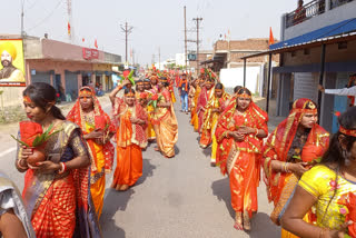 Kalash Yatra organized at Pithoriya in ranchi