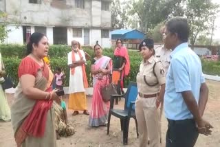 Chhattisgarh Women Commission team in Pendra