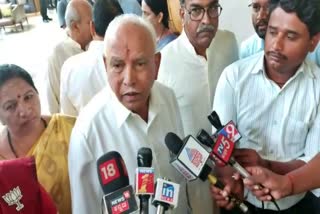 Former CM BS Yediyurappa