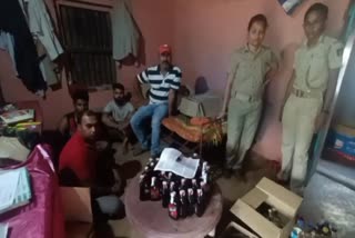 duplicate liquor seized in mayurbhanj