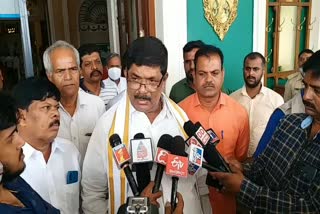 Minister Gopalaiah reacts on contractor santhosh patil suicide case