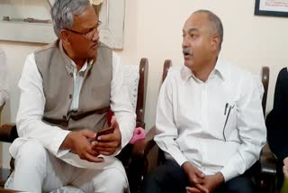 Former Chief Minister Trivendra met Raghunath Singh Negi