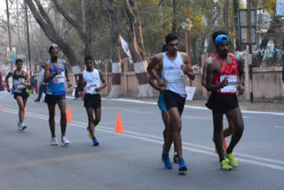 9th Indian Race walk Championship on 16th and 17th April road from DC residence to Gandhi statue to be close
