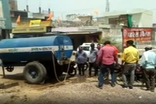 congress councillor death in road accident in Baran