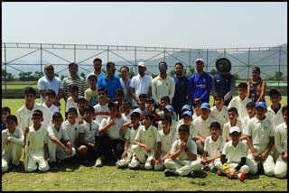 Under 14 cricket tournament in luhnu ground