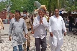 Harish Rawat reached Haridwar