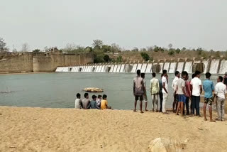 Accident in Kukda Dam of Gariaband