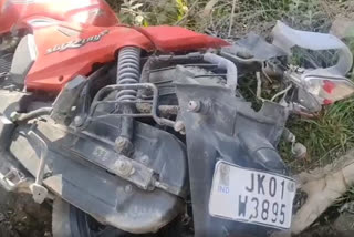 Motorcyclist injured in road accident Gaderbal