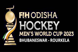 Odisha CM Naveen Patnaik  FIH Odisha Hockey Men's World Cup 2023  Hockey WC Bhubaneswar and Rourkela  Official logo of FIH Odisha Hockey Men's World Cup 2023  Hockey Men's World Cup 2023  Sports News  पुरूष हॉकी विश्व कप 2023  पुरुष हॉकी विश्व कप लोगो  मुख्यमंत्री नवीन पटनायक