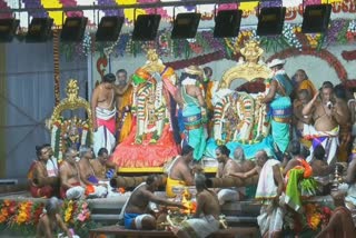 Goddess Meenakshi and Lord Sundareswarar wedding