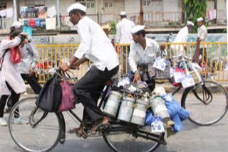 Dabbawala in Mumbai on five days holiday