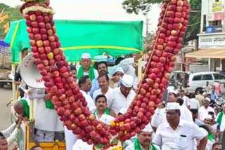 Congress Leader SR patil  Held  Sankalpa Yatra