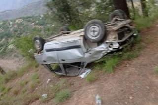ڈوڈہ سڑک حادثہ میں پانچ افراد زخمی