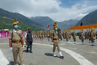 Program on Himachal Diwas in Kinnaur.