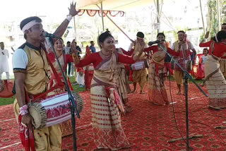 Rongali Bihu celebration in Nagaon