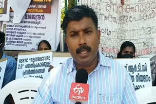 aituc blames ksrtc managment  financial woes of ksrtc  ksrteu general secretary m g rahul interview  കെഎസ്ആര്‍ടിസിയിലെ ശമ്പള മുടക്കം  കെഎസ്‌ആര്‍ടിസി മാനേജ്‌മെന്‍റിന് നേരെയുള്ള വിമര്‍ശനം  കെഎസ്ആർടിഇയു ജനറൽ സെക്രട്ടറി എം ജി രാഹുൽ അഭിമുഖം