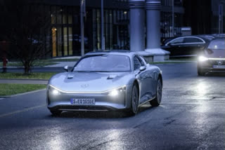 Mercedes Bench concept car Vision EQXX