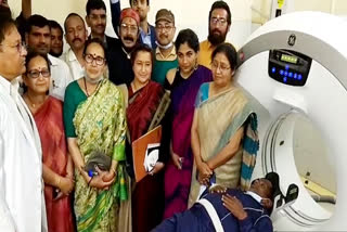 BD Pandey Hospital ct scan machine