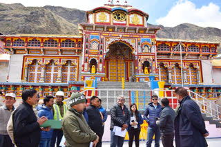 PMO Deputy Secretary Mangesh Ghildiyal reached Badrinath