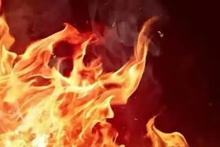 Mob sets houses on fire