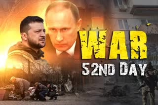 Russia Ukraine War 52nd day