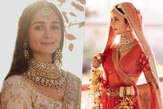 Bollywood actresses bridal looks