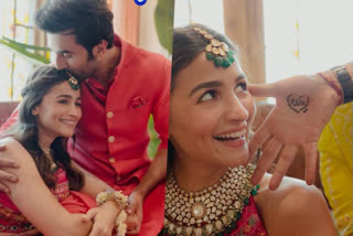 Alia Bhatt Mehendi ceremony