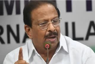 kpcc president k sudhakaran criticises home ministry  political murders in kerala  popular front worker murder in palakkad  കെ.സുധാകരൻ വിമർശനം ആഭ്യന്തര വകുപ്പ്  പോപുലർ ഫ്രണ്ട് പ്രവർത്തകൻ കൊലപാതകം പാലക്കാട്