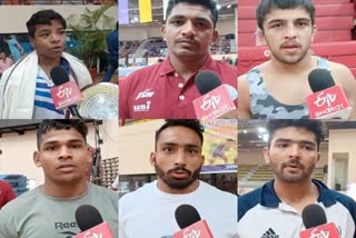international-level-players-participating-in-federation-wrestling-championship-in-ranchi