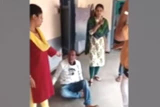 Lecturer beaten up by woman staff for misbheaviour in Karnataka