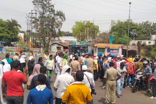 TMC Supporters allegedly hurled stones at Agnimitra Pal's car