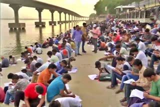 Ganga Ghat open classroom