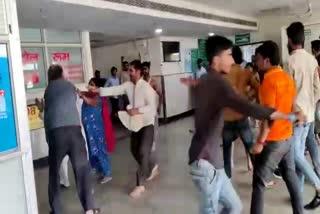 fight in civil hospital of panipat