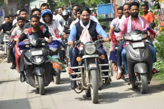 Minister Atul Bara's bike rally in violates traffic laws