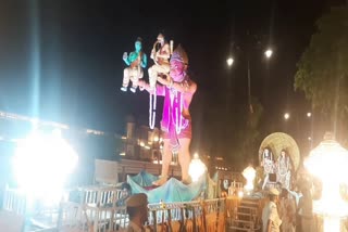 Procession taken out in Jaipur on Hanuman Jayanti