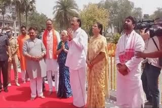 Venkaiah Naidu Varanasi Tour