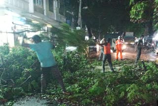 Heavy rains in Bangalore